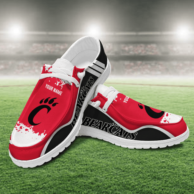 Cincinnati Bearcats Lace Up Loafers Shoes 2026