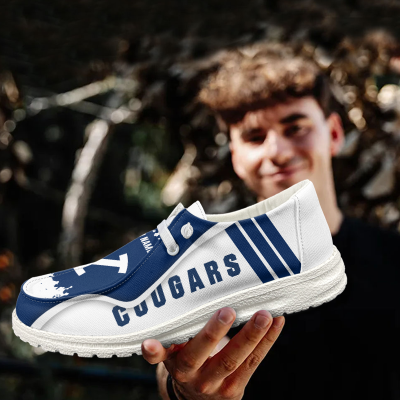 BYU Cougars Lace Up Loafers Shoes 2026