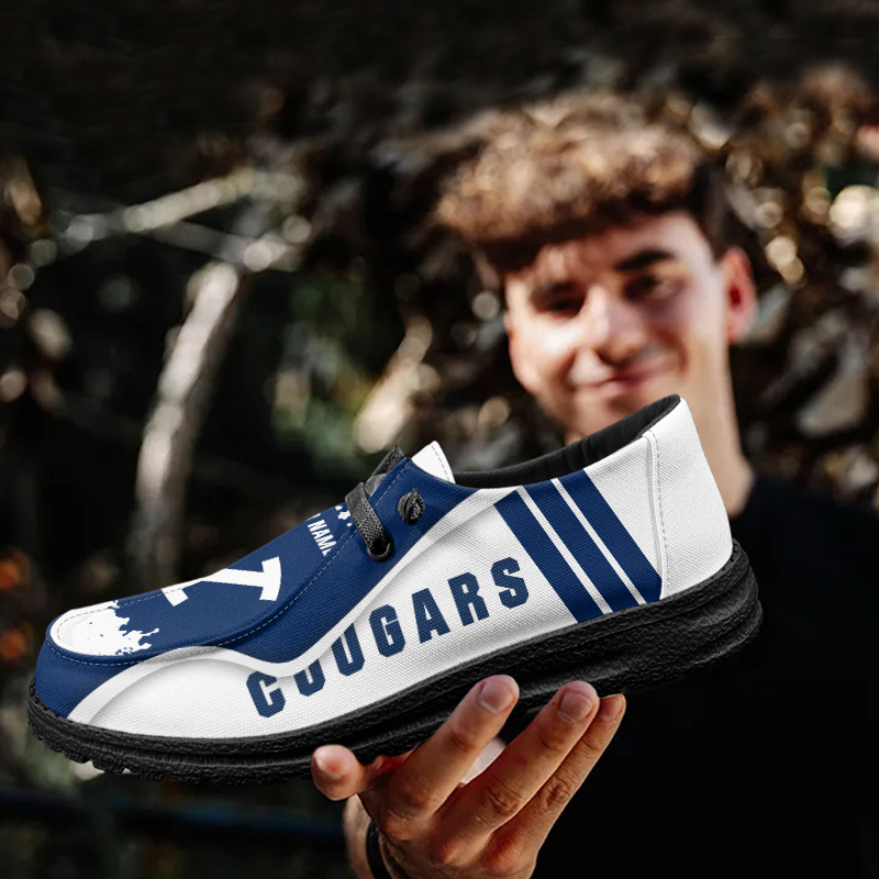 BYU Cougars Lace Up Loafers Shoes 2026