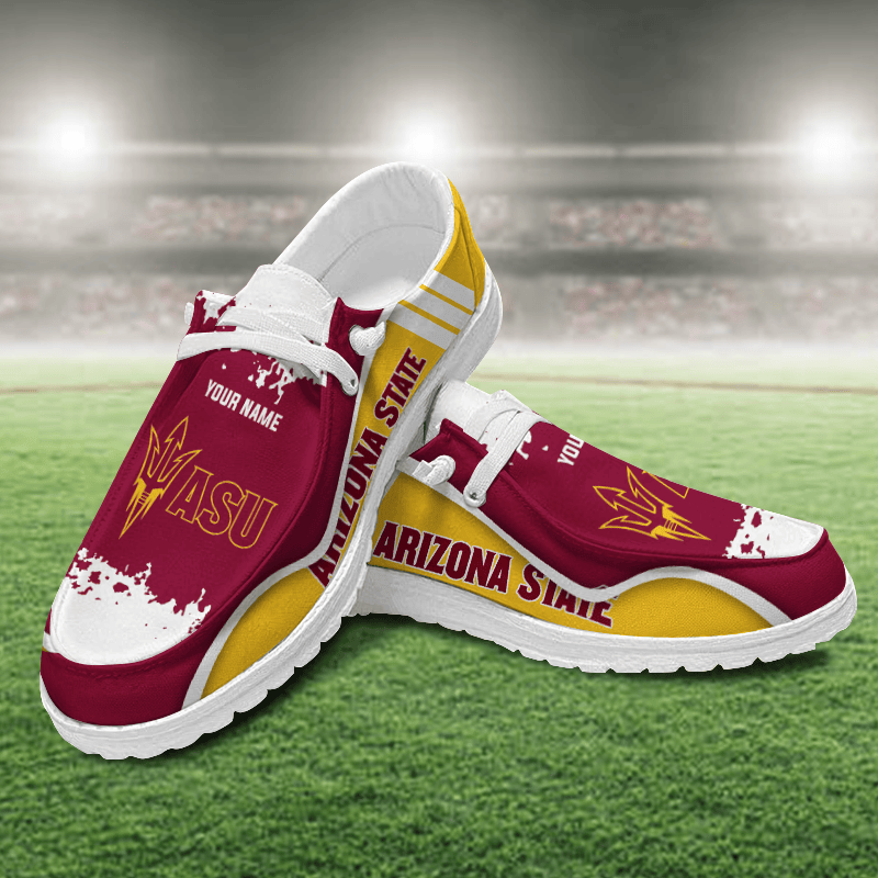 Arizona State Sun Devils Lace Up Loafers Shoes 2026