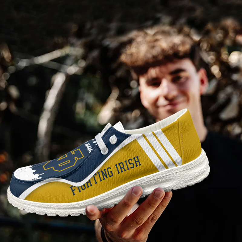 Notre Dame Fighting Irish Lace Up Loafers Shoes 2026