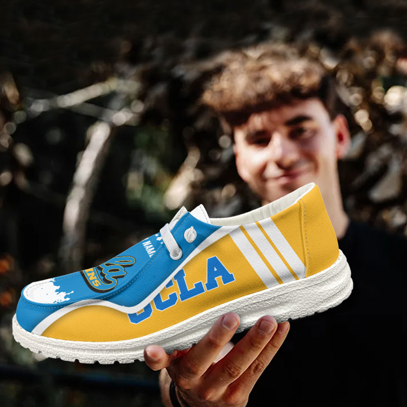 UCLA Bruins Lace Up Loafers Shoes 2026