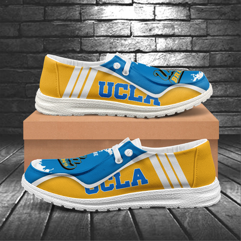 UCLA Bruins Lace Up Loafers Shoes 2026