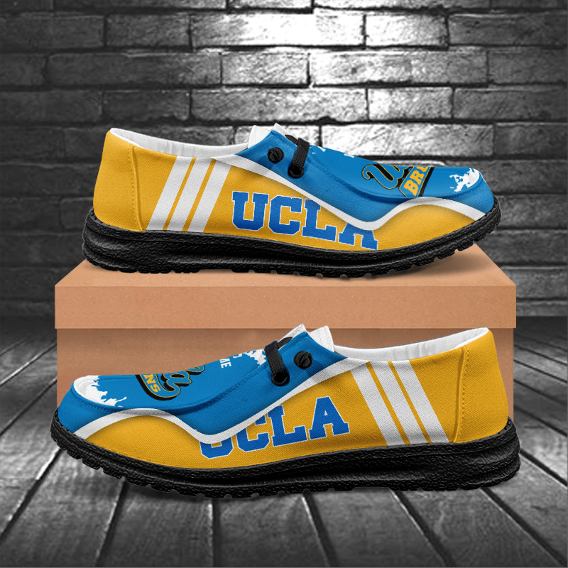 UCLA Bruins Lace Up Loafers Shoes 2026