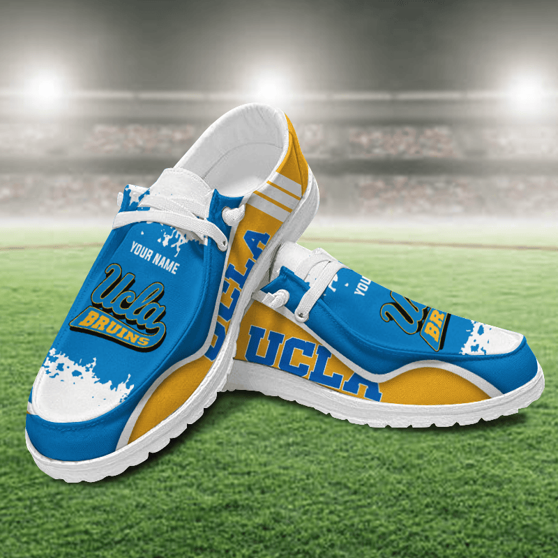 UCLA Bruins Lace Up Loafers Shoes 2026