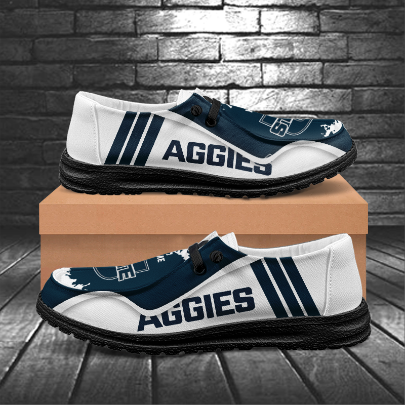 Utah State Aggies Lace Up Loafers Shoes 2026