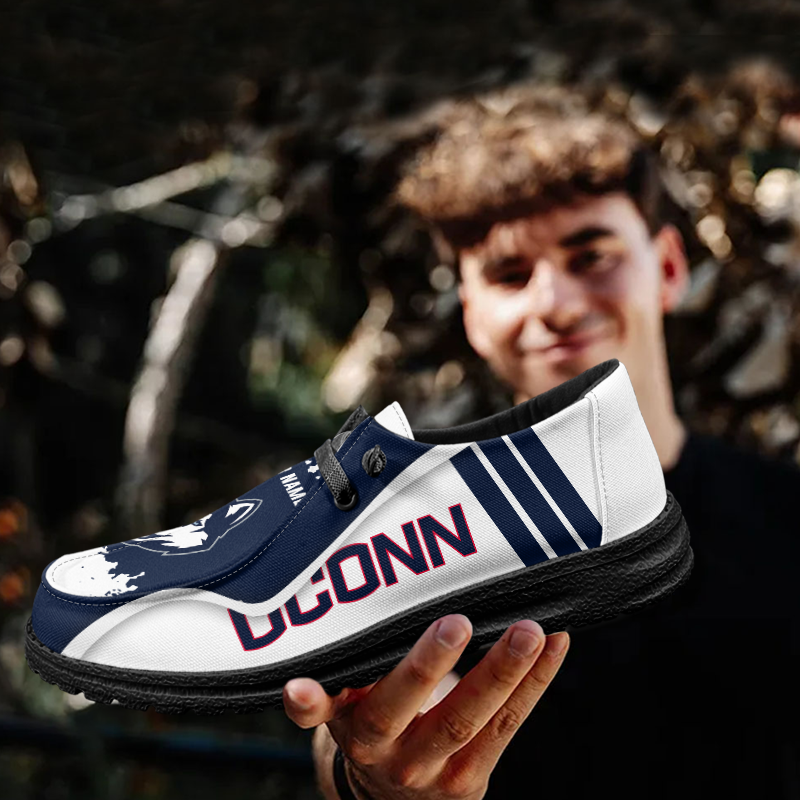 Uconn Huskies Lace Up Loafers Shoes 2026