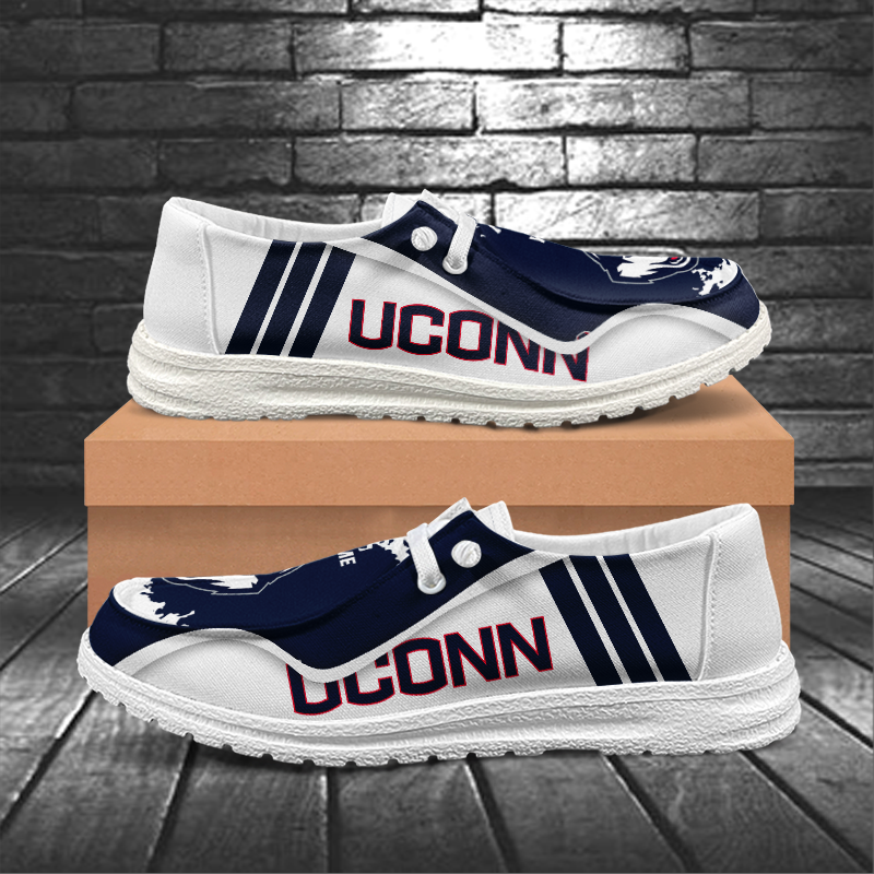 Uconn Huskies Lace Up Loafers Shoes 2026