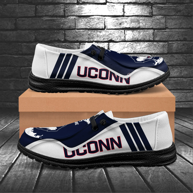 Uconn Huskies Lace Up Loafers Shoes 2026