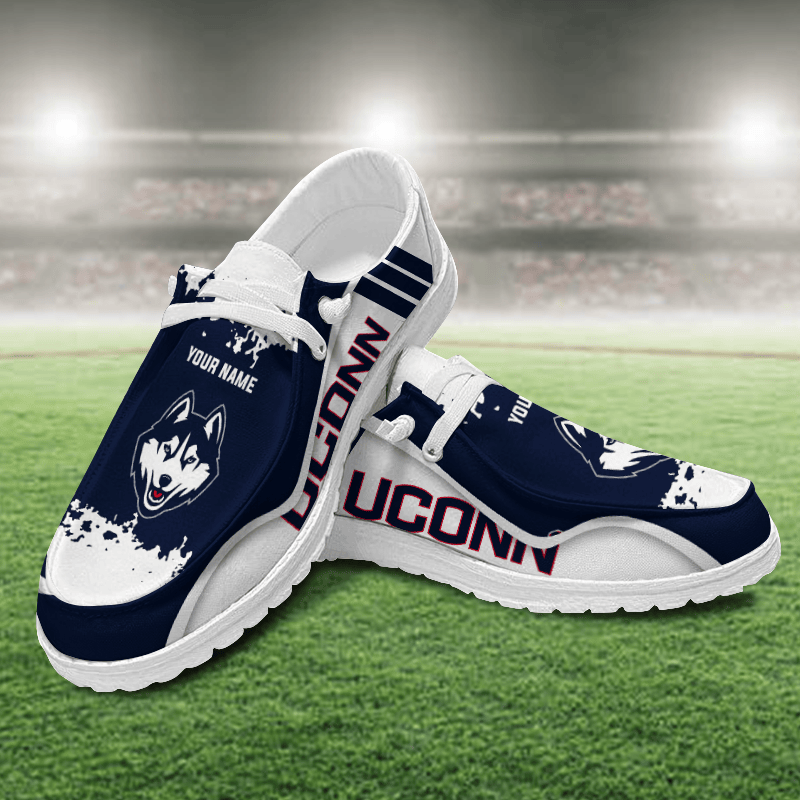 Uconn Huskies Lace Up Loafers Shoes 2026