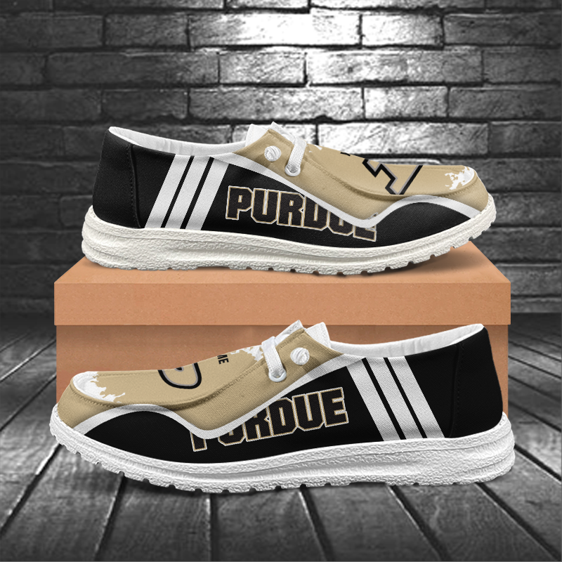 Purdue Boilermakers Lace Up Loafers Shoes 2026