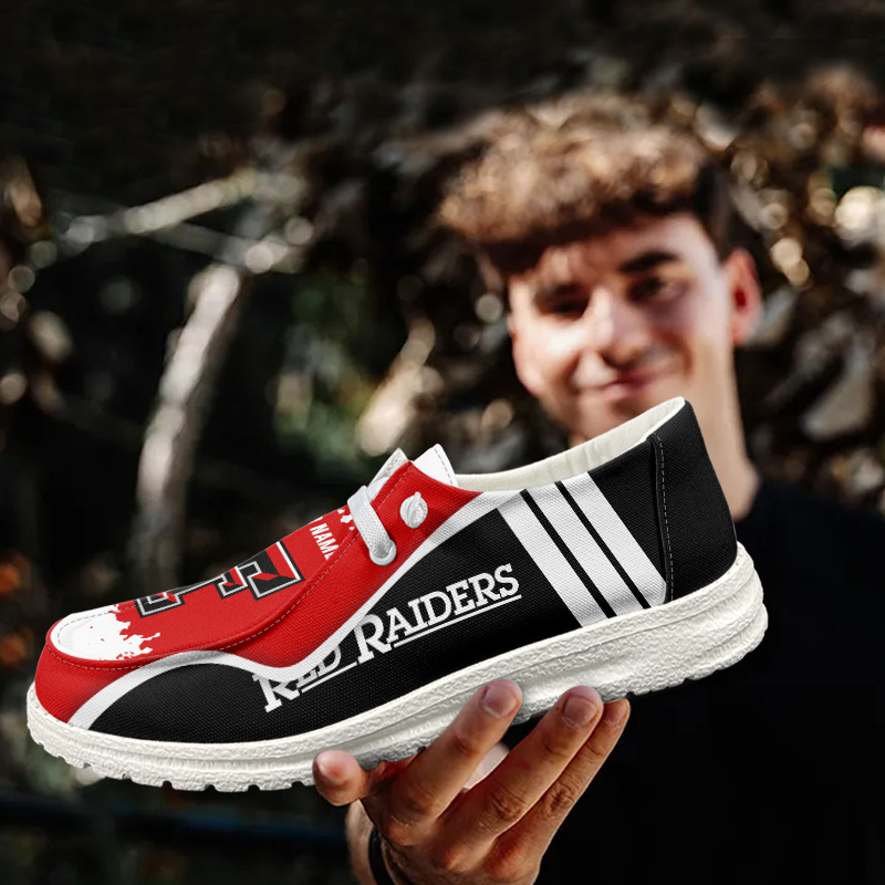 Texas Tech Red Raiders Lace Up Loafers Shoes 2026