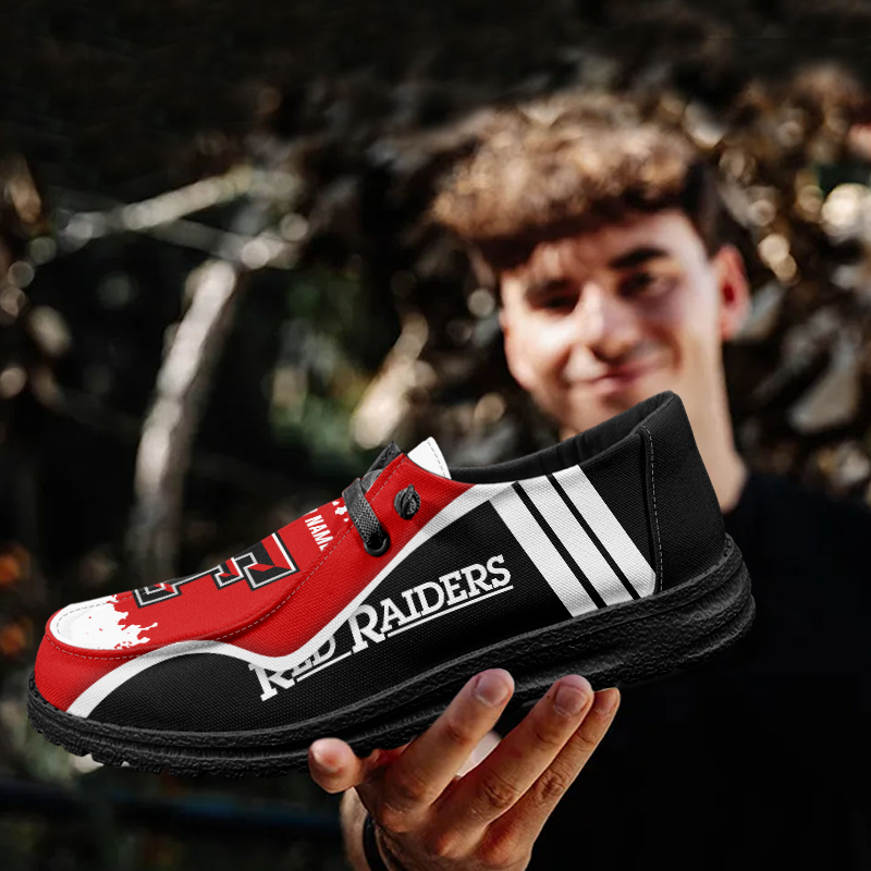Texas Tech Red Raiders Lace Up Loafers Shoes 2026