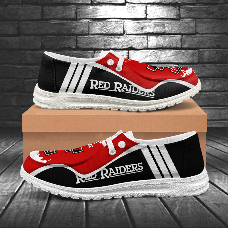 Texas Tech Red Raiders Lace Up Loafers Shoes 2026