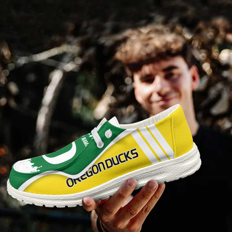 Oregon Ducks Lace Up Loafers Shoes 2026