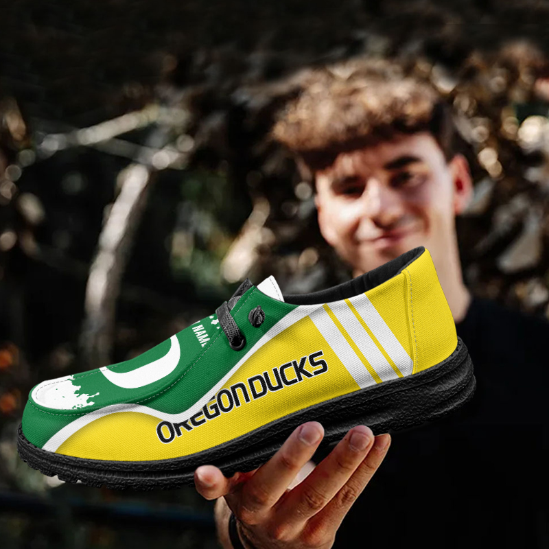 Oregon Ducks Lace Up Loafers Shoes 2026