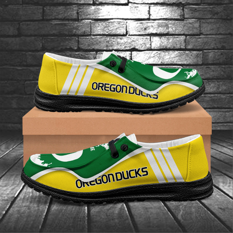 Oregon Ducks Lace Up Loafers Shoes 2026