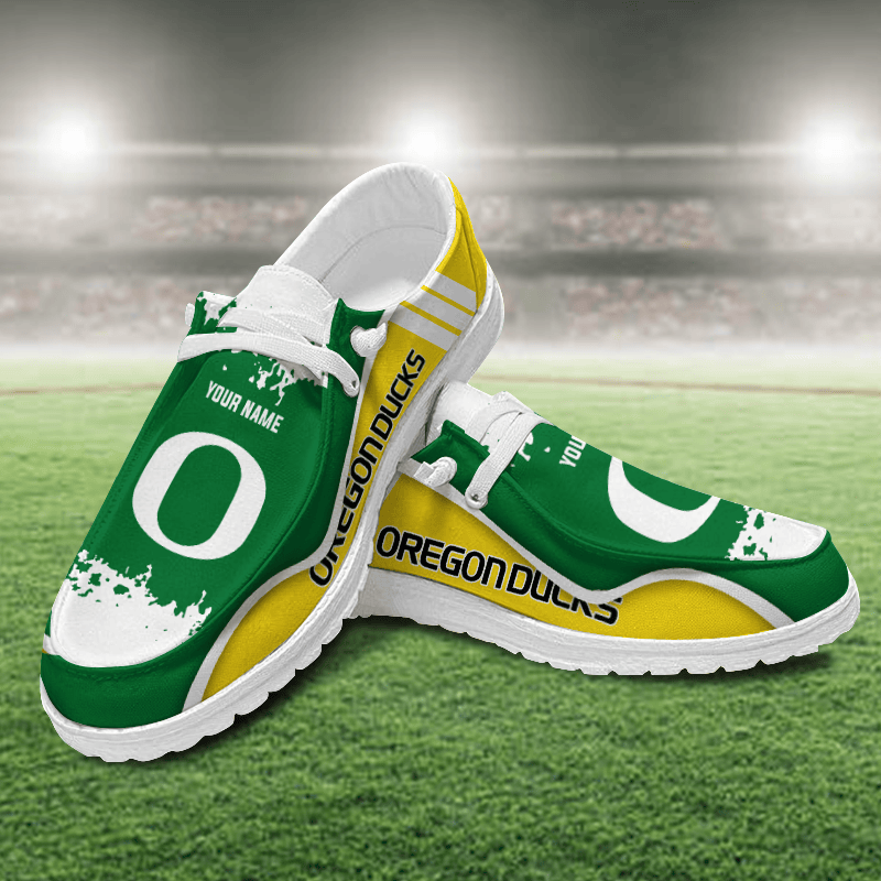 Oregon Ducks Lace Up Loafers Shoes 2026