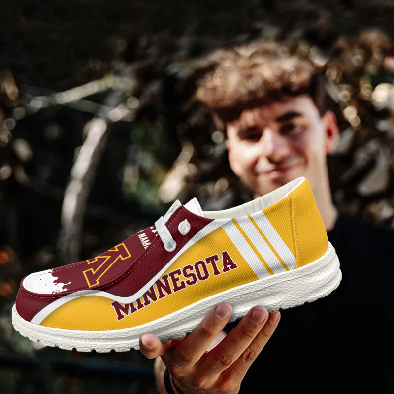 Minnesota Golden Gophers Lace Up Loafers Shoes 2026