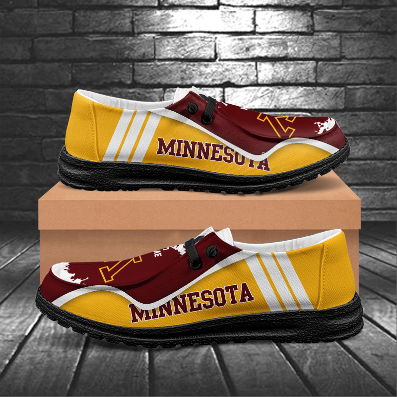Minnesota Golden Gophers Lace Up Loafers Shoes 2026