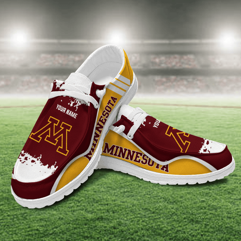 Minnesota Golden Gophers Lace Up Loafers Shoes 2026