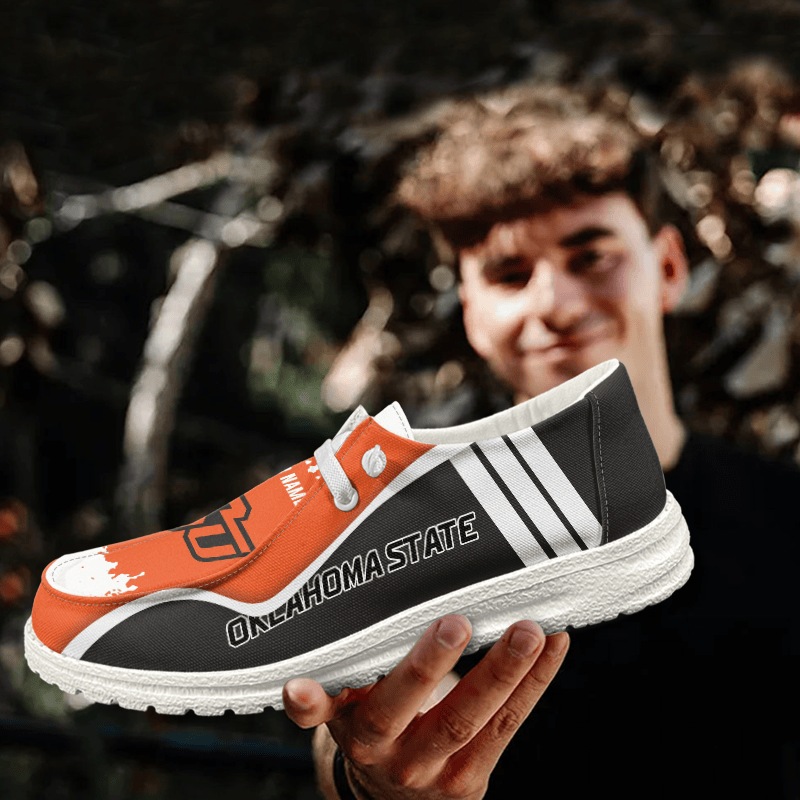 Oklahoma State Cowboys Lace Up Loafers Shoes 2026