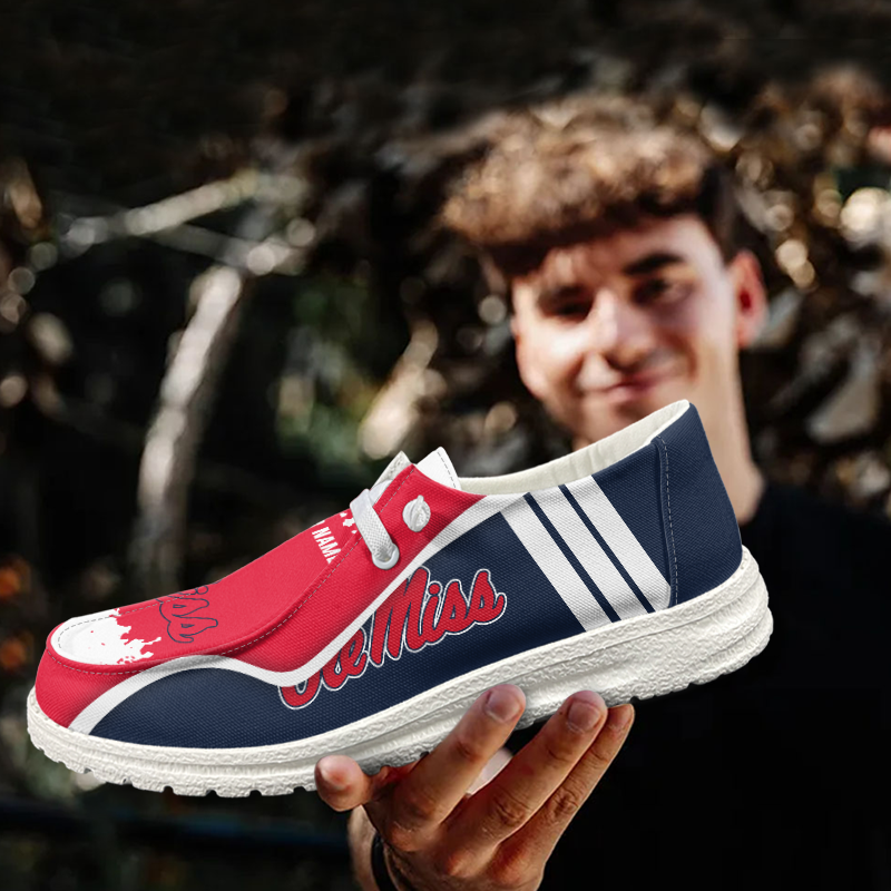 Ole Miss Rebels Lace Up Loafers Shoes 2026