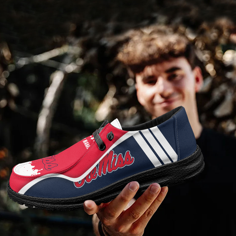 Ole Miss Rebels Lace Up Loafers Shoes 2026