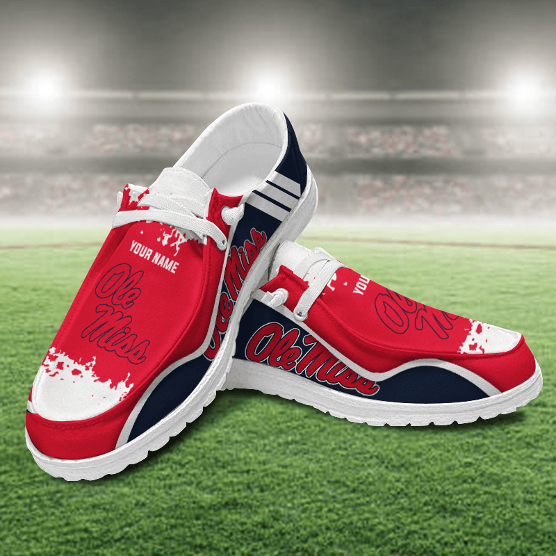 Ole Miss Rebels Lace Up Loafers Shoes 2026