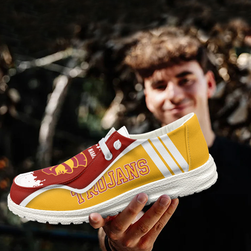 USC Trojans Lace Up Loafers Shoes 2026