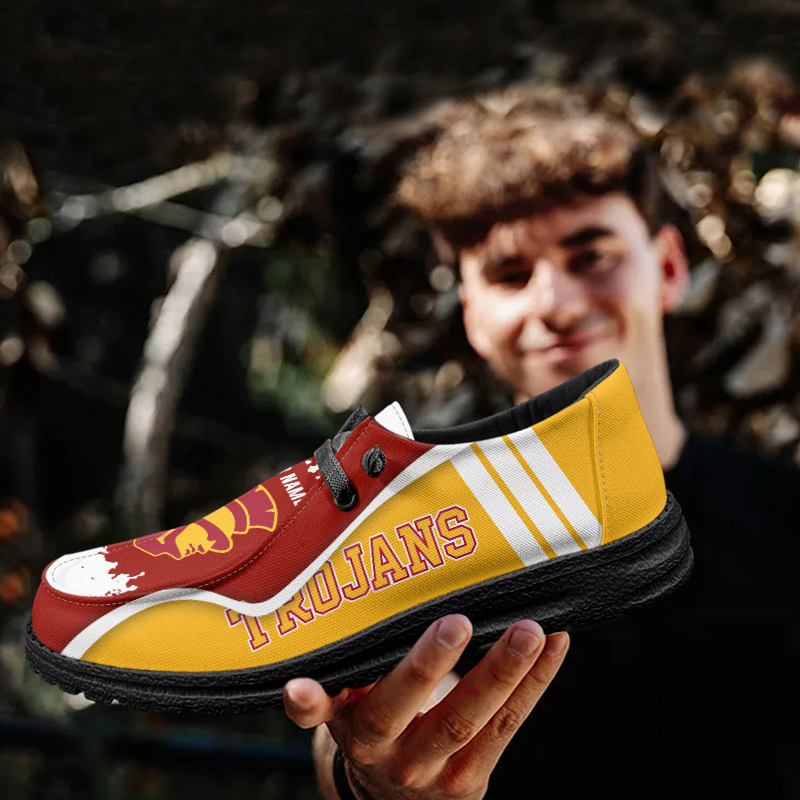 USC Trojans Lace Up Loafers Shoes 2026