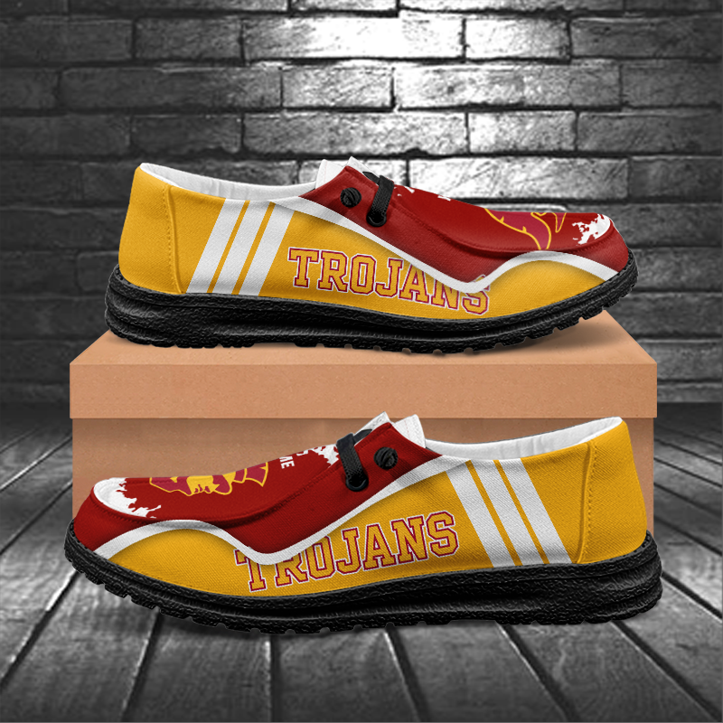 USC Trojans Lace Up Loafers Shoes 2026