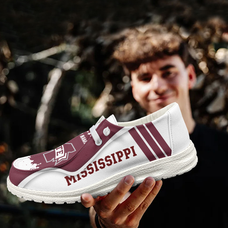 Mississippi State Bulldogs Lace Up Loafers Shoes 2026