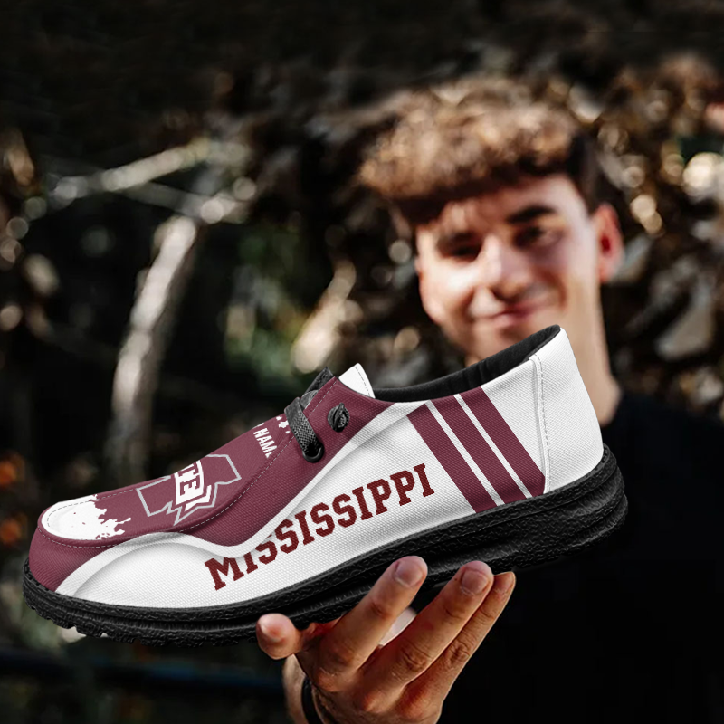 Mississippi State Bulldogs Lace Up Loafers Shoes 2026