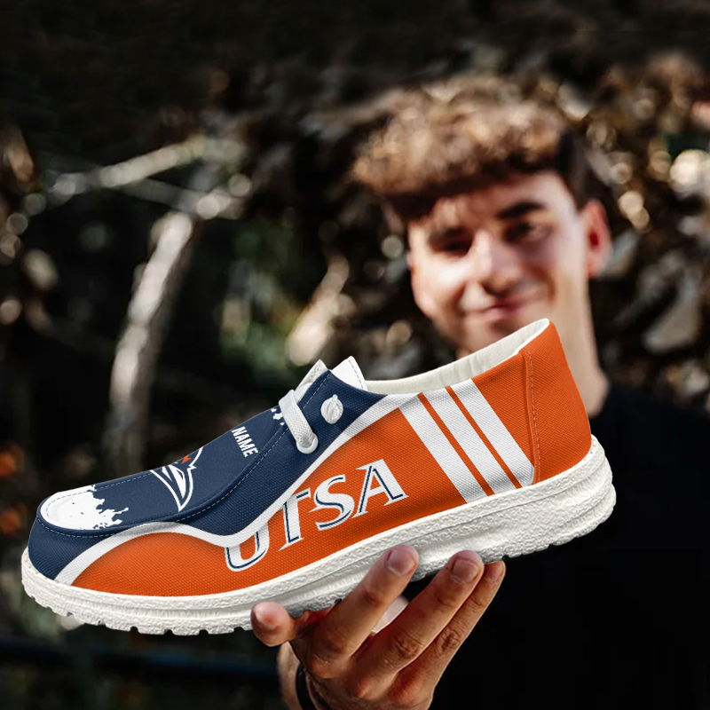 UTSA Roadrunners Lace Up Loafers Shoes 2026