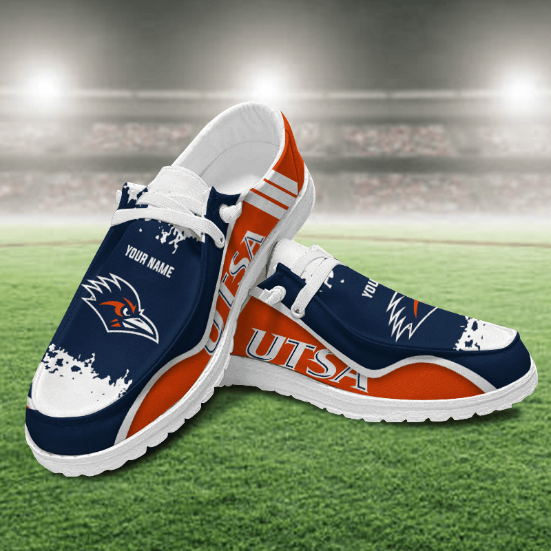 UTSA Roadrunners Lace Up Loafers Shoes 2026