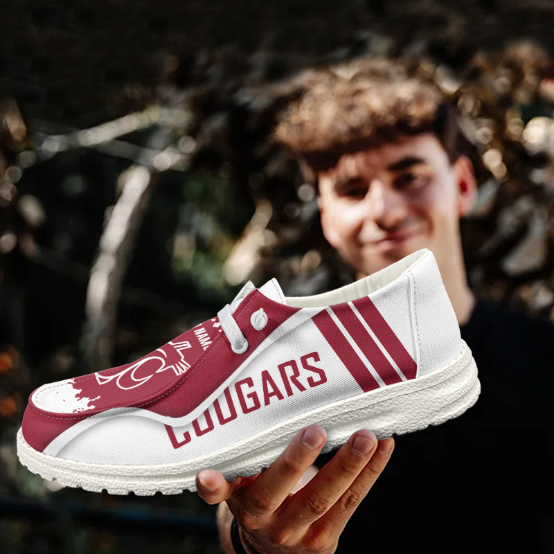 Washington State Cougars Lace Up Loafers Shoes 2026