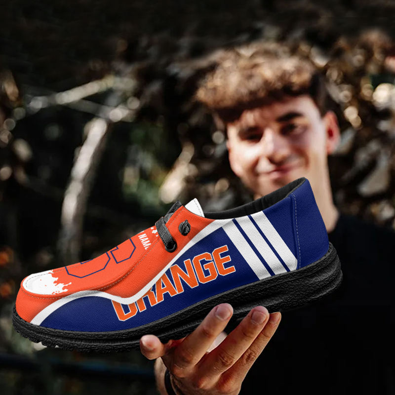 Syracuse Orange Lace Up Loafers Shoes 2026