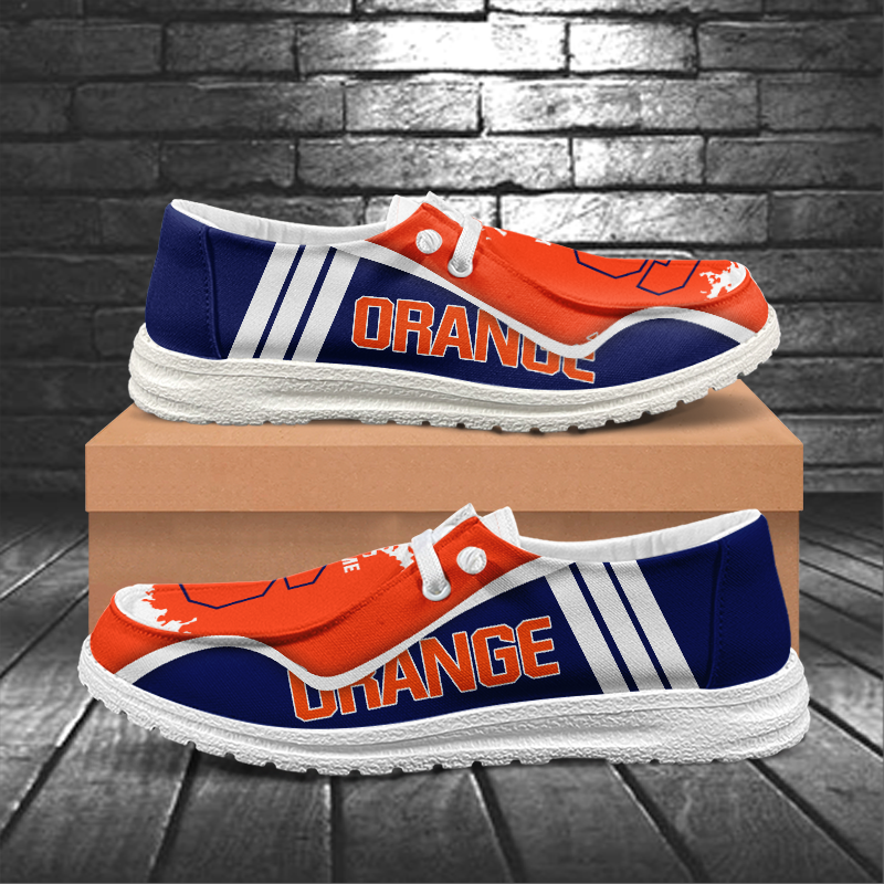 Syracuse Orange Lace Up Loafers Shoes 2026