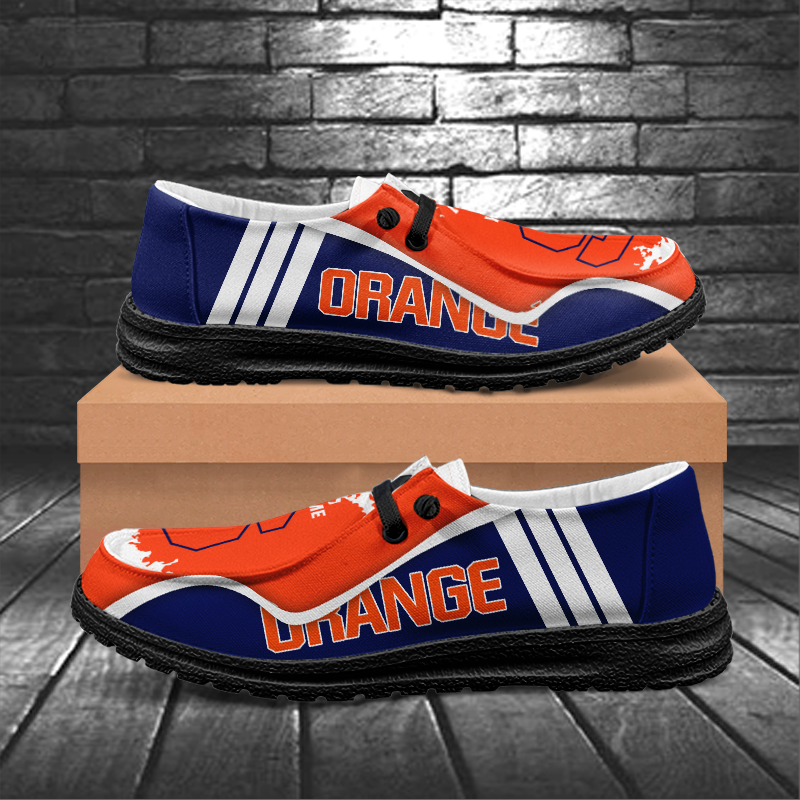 Syracuse Orange Lace Up Loafers Shoes 2026