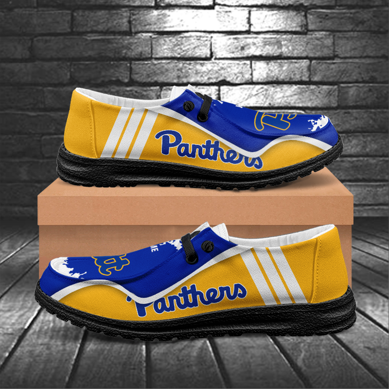 Pittsburgh Panthers Lace Up Loafers Shoes 2026
