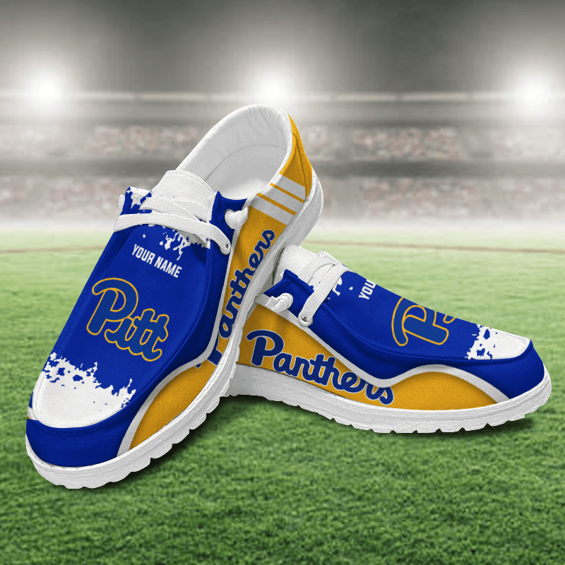 Pittsburgh Panthers Lace Up Loafers Shoes 2026