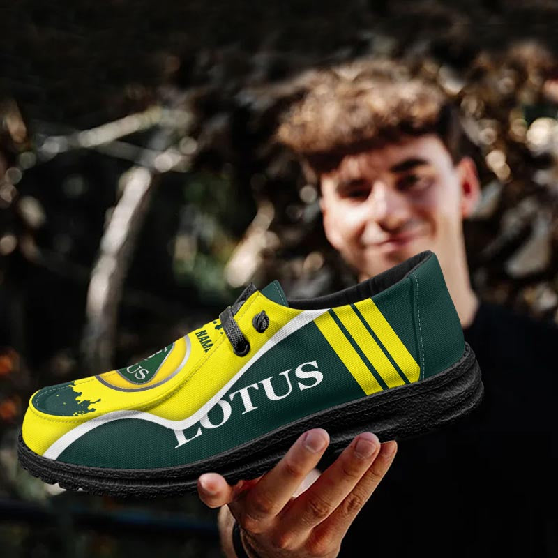 Lotus Lace Up Loafers 2026
