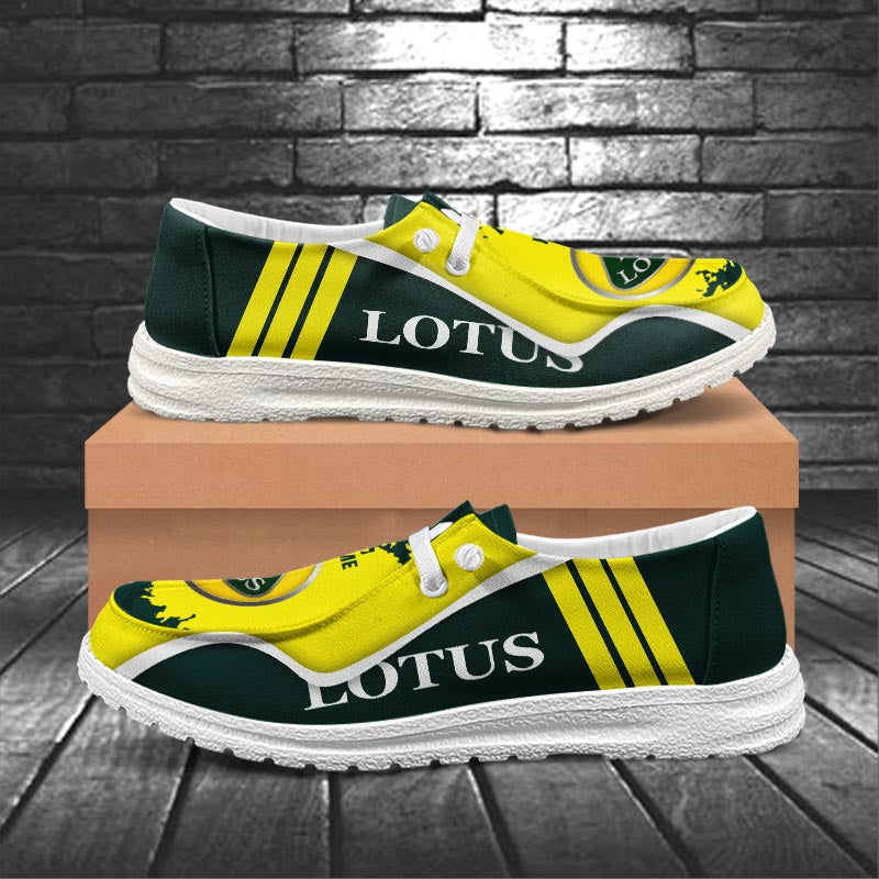 Lotus Lace Up Loafers 2026