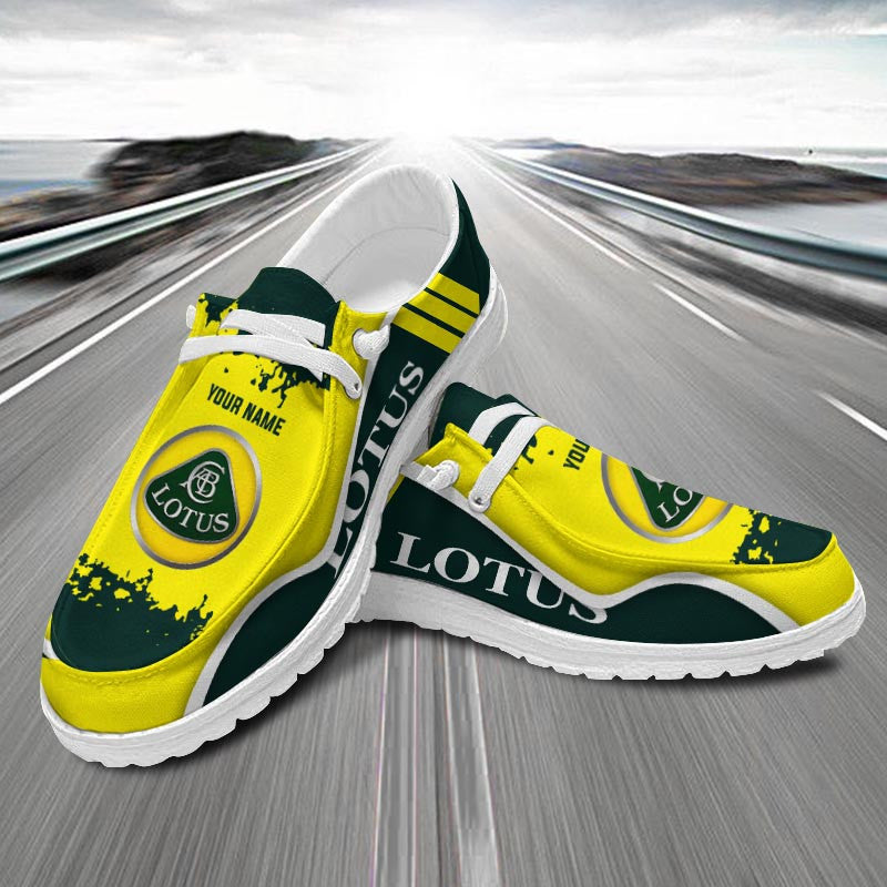 Lotus Lace Up Loafers 2026