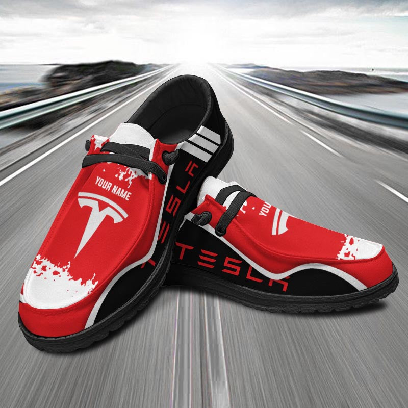 Tesla Lace Up Loafers 2026
