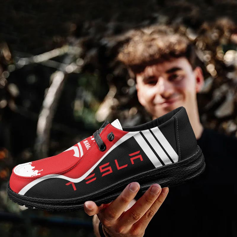 Tesla Lace Up Loafers 2026