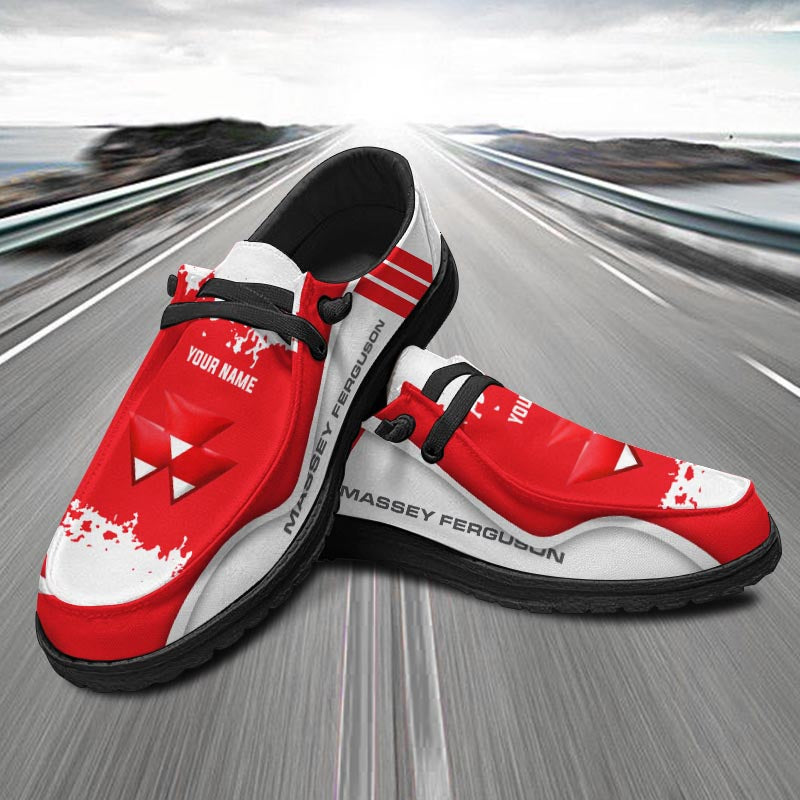 Massey Ferguson Lace Up Loafers 2026