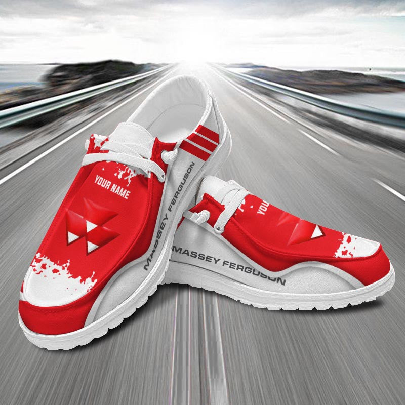 Massey Ferguson Lace Up Loafers 2026