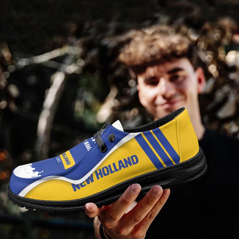 New Holland Lace Up Loafers 2026